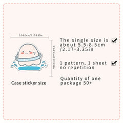 60 Vintage Art Decal Stickers for Kids & Teens - Laptop, Water Bottles