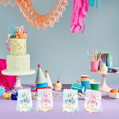 6pcs Prince And Princess Mini Notebooks Castle Crown Notepad