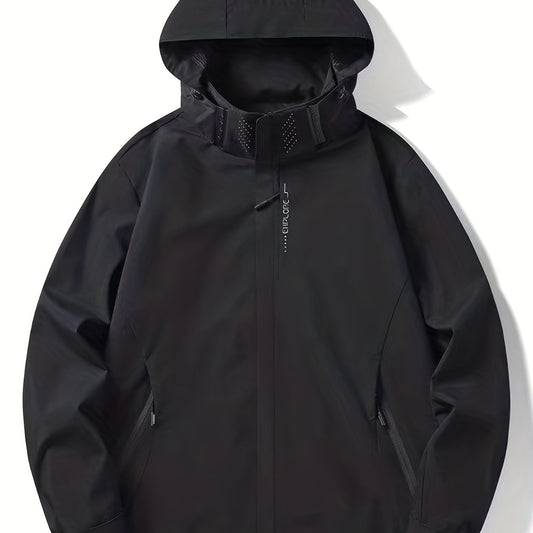 Men's Lightweight Waterproof Windbreaker Jacket for Outdoors Hiking