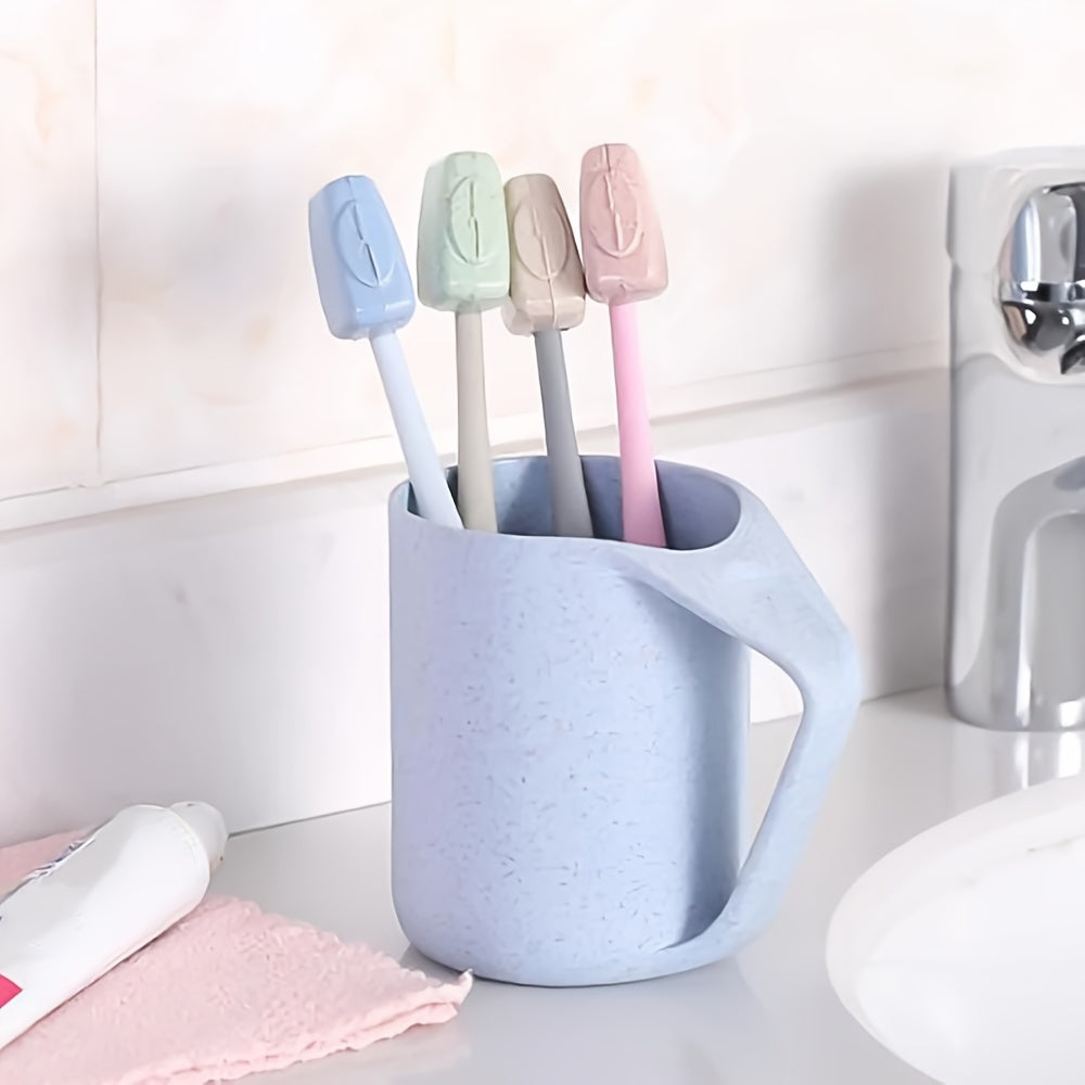 4Pcs Toothbrush Head Cover Caps Portable Tooth Brush Holder Protector Case
