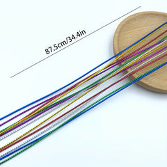 Kids Mixed Ribbon Rope Hair Braiding