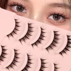Manga Lashes Natural Look False Eyelashes 3D Stereo Lashes