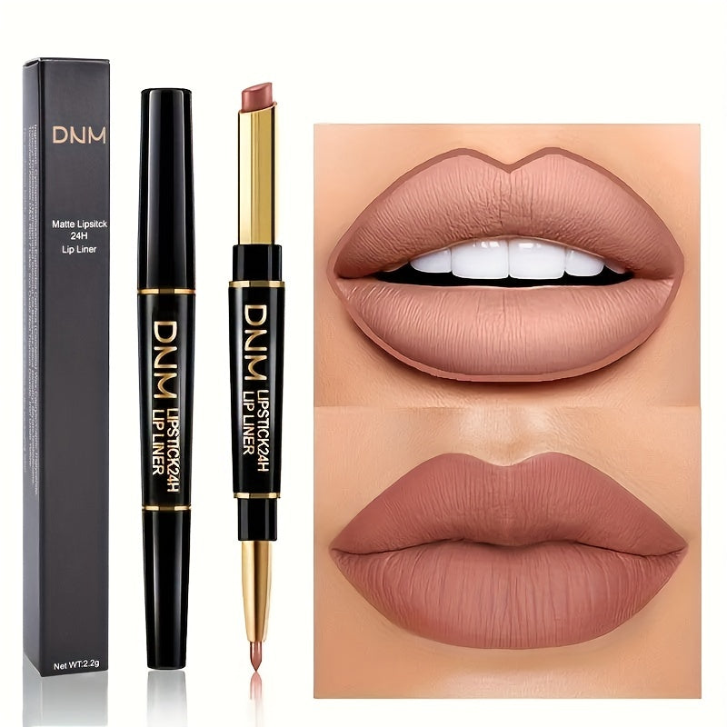 Red Matte Lip Liner Waterproof Long Lasting Lipstick Pencil