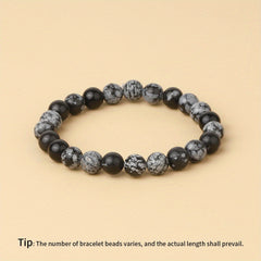 8mm Rose Quartz Stone Bracelet Birthstone Friendship Bracelet