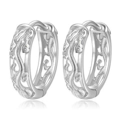 Dragon Stud Earrings & Men's Retro Ethnic Style Earrings