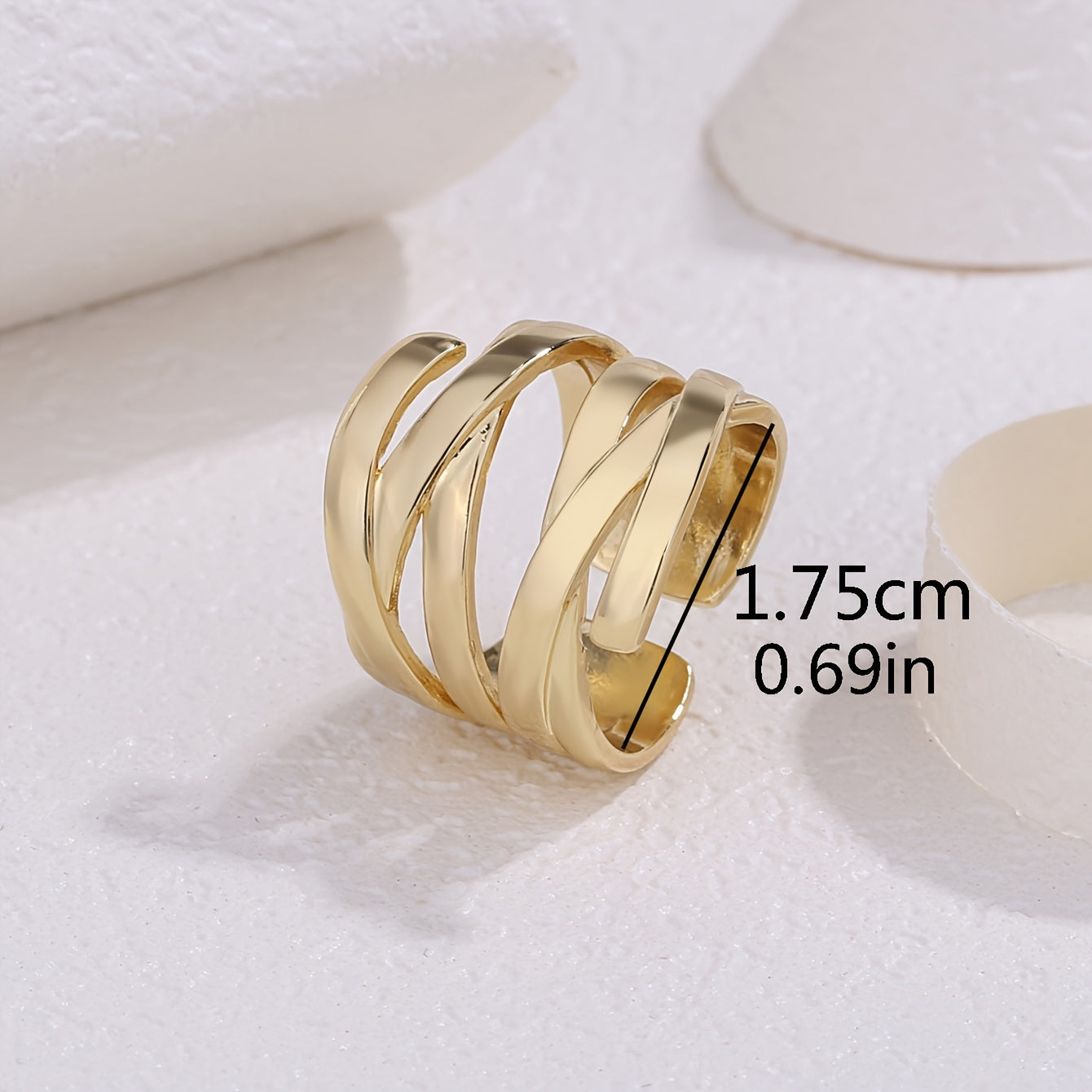 Highway Ring 14K Plated Adjustable Party Decor For Women Girls