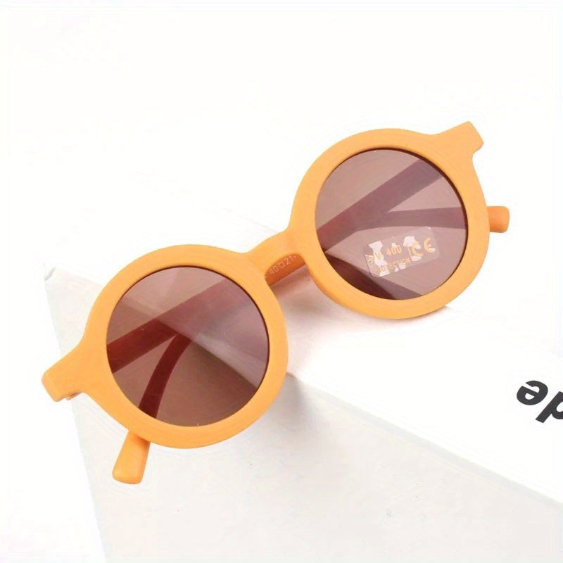 Round Frame Sunglasses UV Protection for Summer Party Outdoor Travel