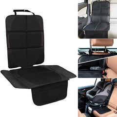 Car Seat Protector Large Size 600D Fabric Thick Padding & Storage Pockets