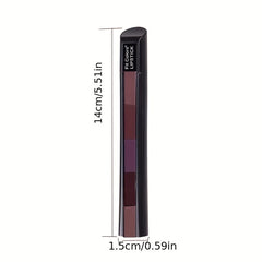 5 in 1 Sexy Red Lipstick Strip Matte Velvet Texture Lip Gloss Set