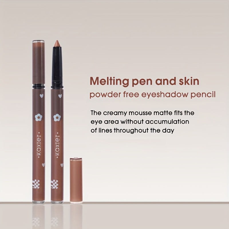 Matte Eyeshadow Pen Powder Cold & Warm Tone Long-Lasting Eye Makeup