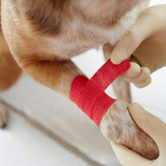 Pet Self Adhesive Bandage Wrap For Dogs Cats Elastic Tape