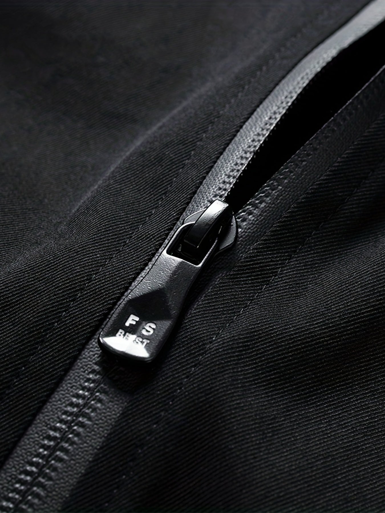 Men's Contrast Stitching Baseball Collar Jacket Coat