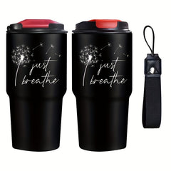 20oz Stainless Steel Tumbler with Lid Insulated Travel Mug