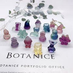 Colorful Transparent Mixed Style Cartoon Christmas Series Collection Ornaments