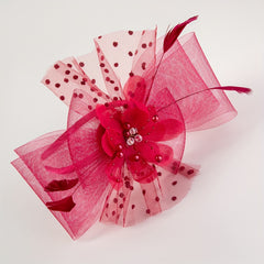 Girls Mesh Bow Hair Hoop Headwear Hair Accessories