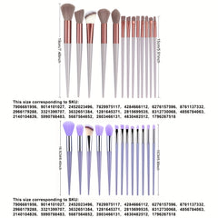 13Pcs Makeup Brushes Soft Fluffy Professional Foundation Blush Powder Eyeshadow