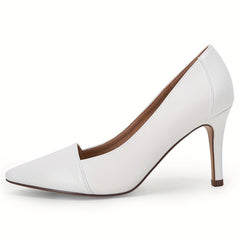 Women's Pointed Toe High Heels Slip On Stiletto Heels