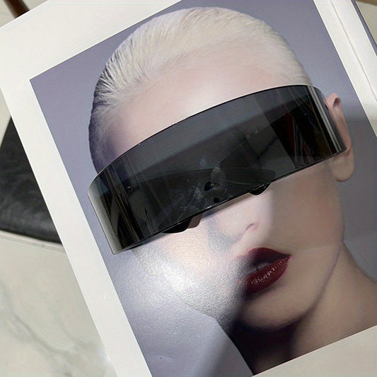 Y2K Cyberpunk Mirror Lens Sunglasses UV400