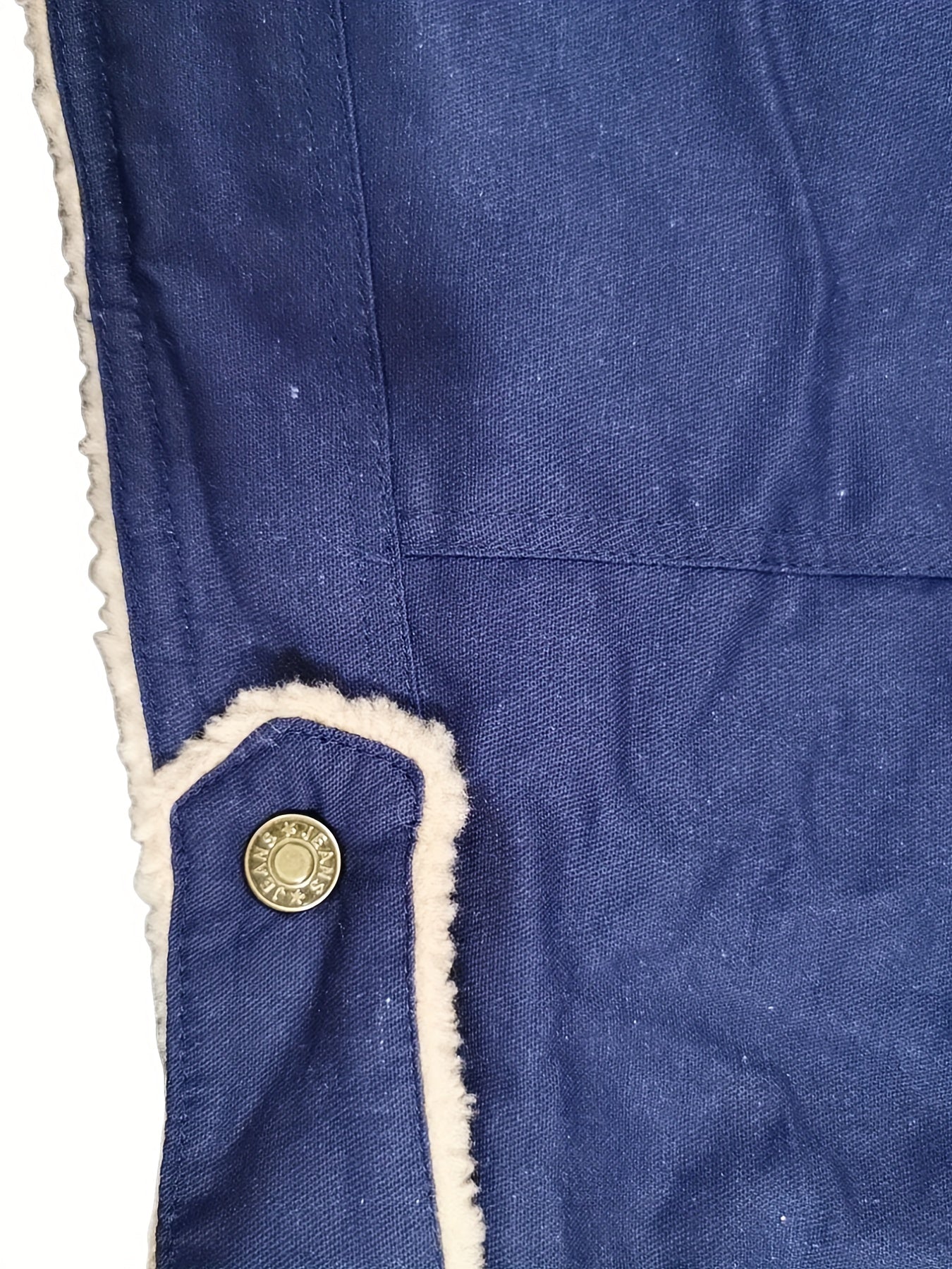 Fleece Cotton Pocket V-Neck Long Sleeves Jackets Men's Clothing