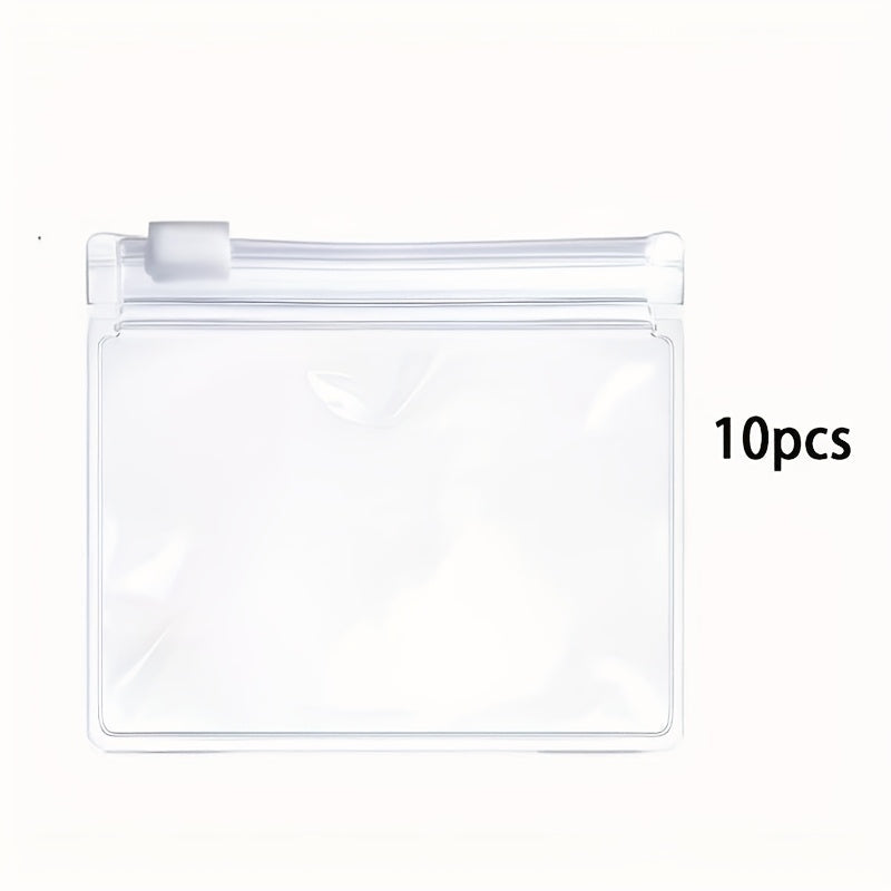 Reusable Medicine Storage Bags Set Zipper Bait Jewelry Self Sealing