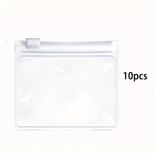 Reusable Medicine Storage Bags Set Zipper Bait Jewelry Self Sealing