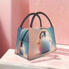 Penguin Insulated Lunch Bag for School Office Picnics
