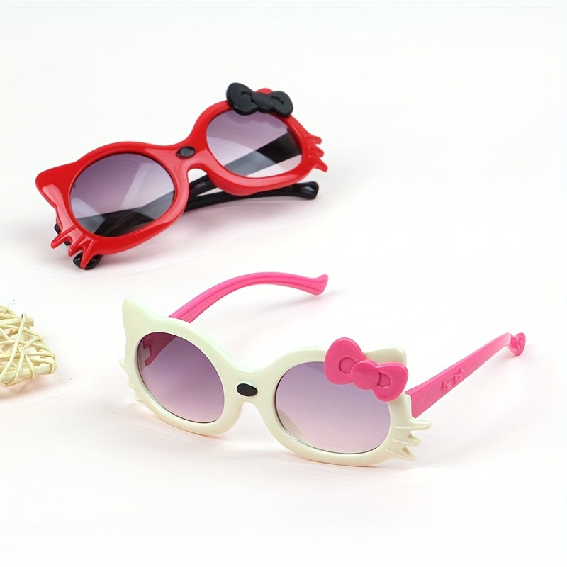 Girls Cat Frame Sunglasses UV Protection Sunshade Kids Accessories