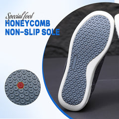 Striped Women's Diabetic Walking Shoes Non Slip Easy Wear Hand Wash or Dry Clean