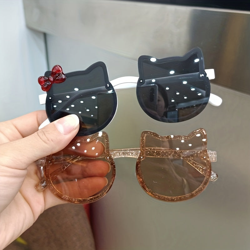Cat Shaped Sunglasses UV Protection for Kids