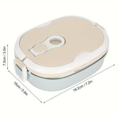 Insulated Lunch Box Stainless Steel Thermal Food Container Leak Proof Storage