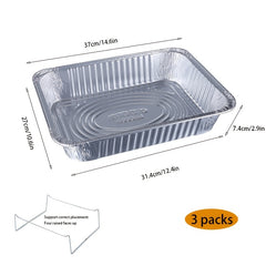 Disposable Chafing Dish Buffet Set with Racks and Water Pans