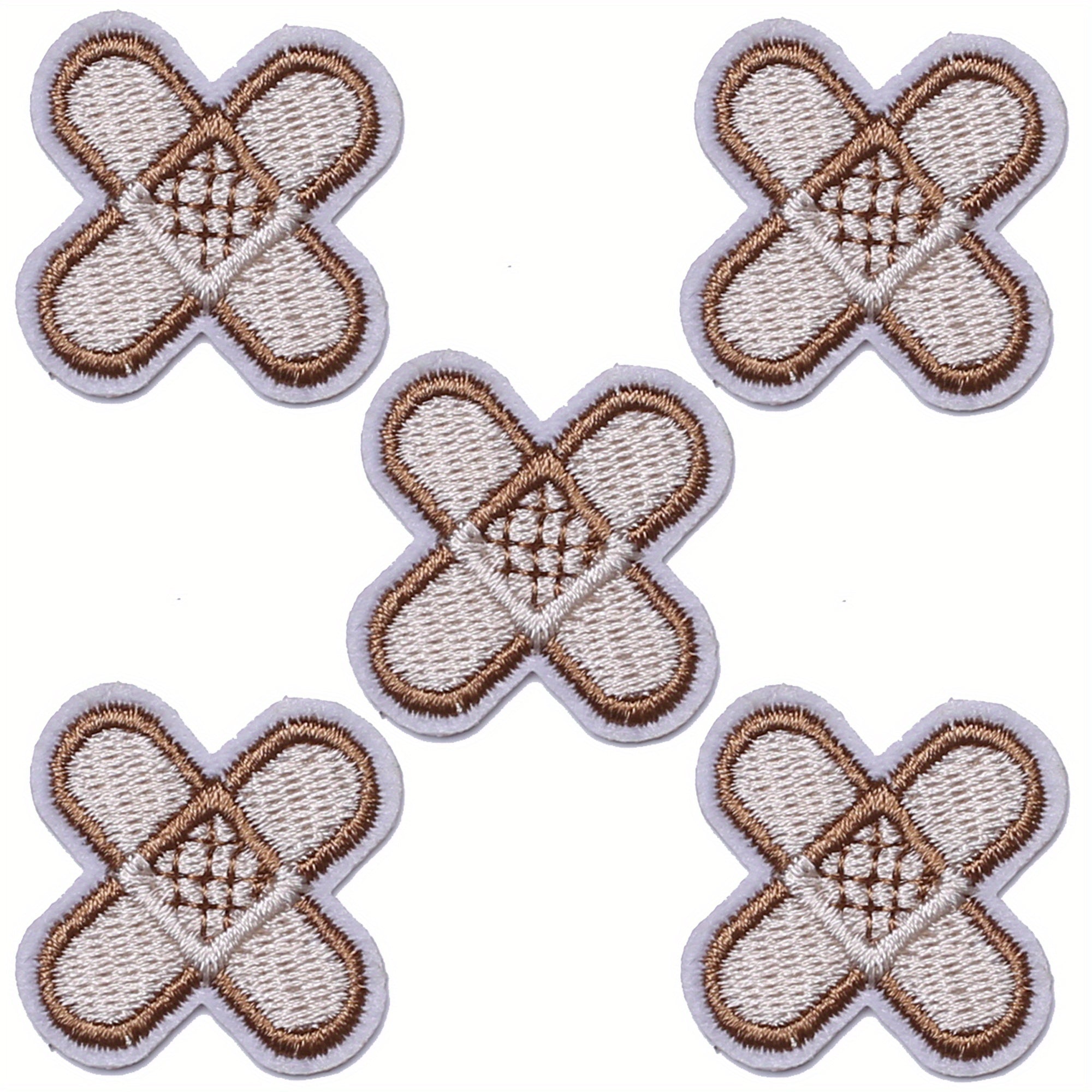 J CARP 5pcs Music Patches For Jackets Hats Backpacks Men's