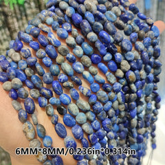 Lapis Lazuli Beads Jewelry Bracelets Necklaces DIY Accessories