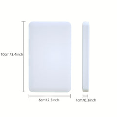 Portable Folding Mirror with Comb for Girl's Makeup in Pink and Green