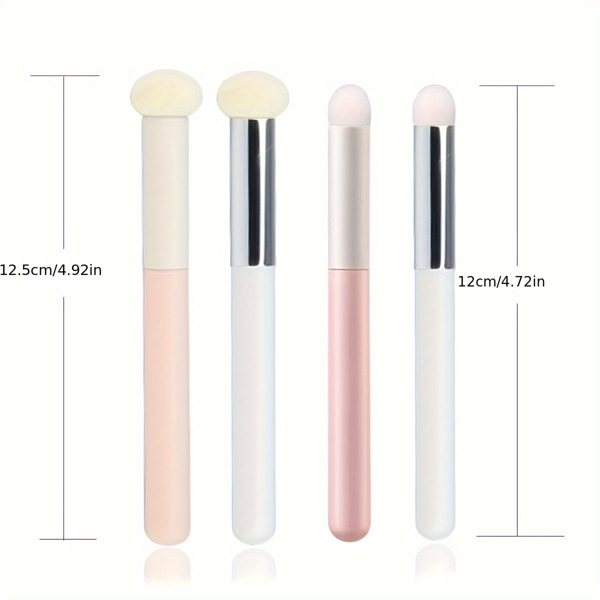 Portable Round Sponge Head Concealer Brush for Makeup