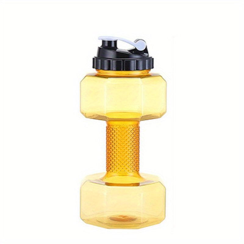 Dumbbell Water Bottle 75 Oz BPA Free Leak Proof Lid 5 Colors Fitness Portable