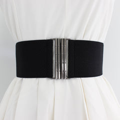 Elastic Belt Women's Belt Wide Waist Covering Decor
