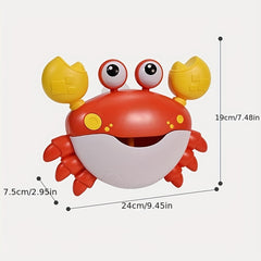 Crab Bath Bubble Maker For Baby Bathtub