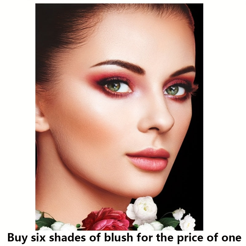 6 Shade Natural Toning Eyeshadow Palette