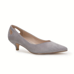 Women's Pointed Toe Kitten Heels Versatile Office Work Shoes