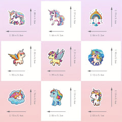 50pcs Unicorn Graffiti Stickers For Laptop Water Bottle Luggage