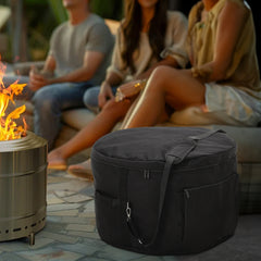 Round Insulated Bag Casserole Holder Reusable Picnic Bag