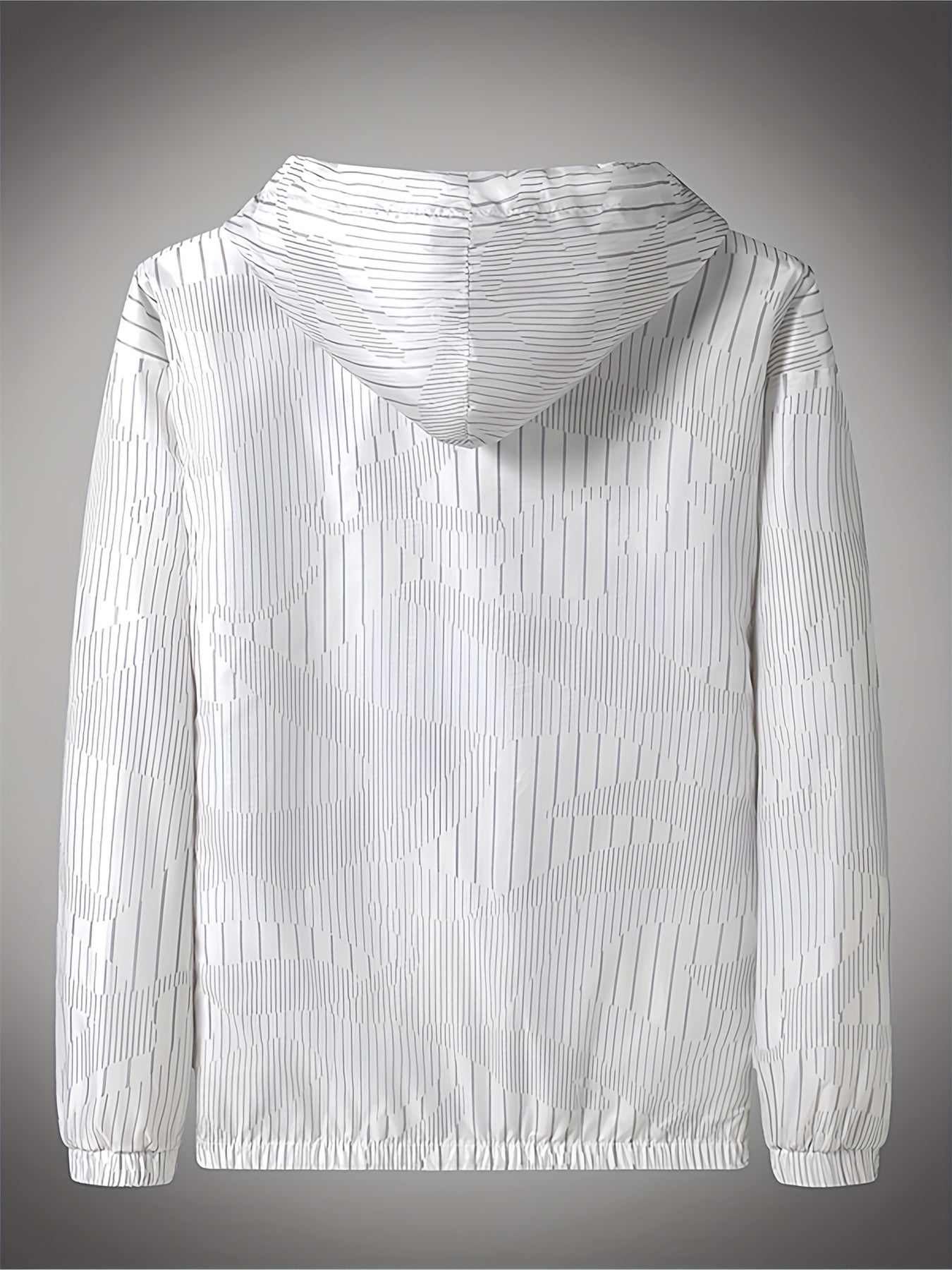 Men's Breathable Sunscreen Windbreaker Hooded Jacket