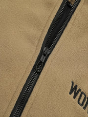 Men's Polar Fleece Stand Collar Jacket