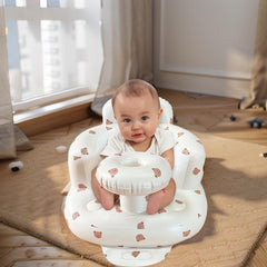 Kids Inflatable Learning Sofa Chair Portable Soft Comfortable Plastic