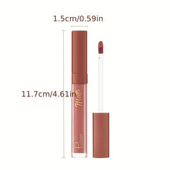 12 Colors Waterproof Matte Lip Colors Smudge Proof Rich Rendering