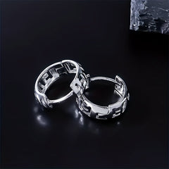 Dragon Stud Earrings & Men's Retro Ethnic Style Earrings