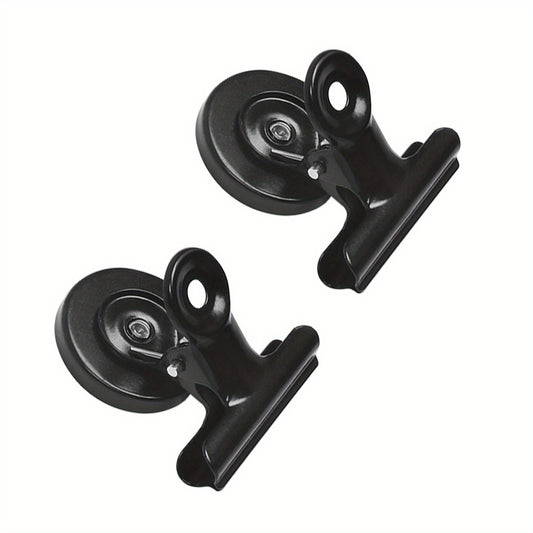 2pcs Strong Magnetic Clip Fridge Magnet for Office Whiteboards