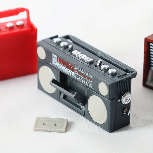 Vintage Cassette Tape Recorder Room Decor
