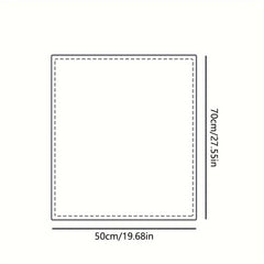 Waterproof Gauze Diaper Pad w/ Bear Pattern Soft Light Beige Fabric